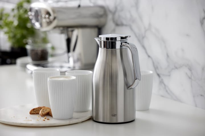 Skyline thermoskan 1 l, Gematteerd staal Alfi
