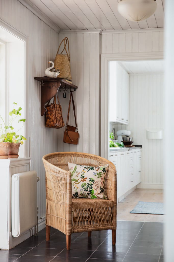 Ängsö kussensloop 47x47 cm, Multi-beige Almedahls