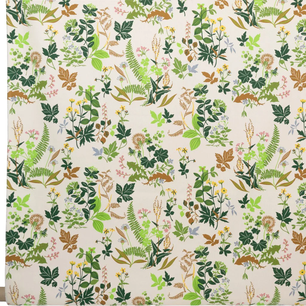 Ängsö stof, Multi-beige Almedahls