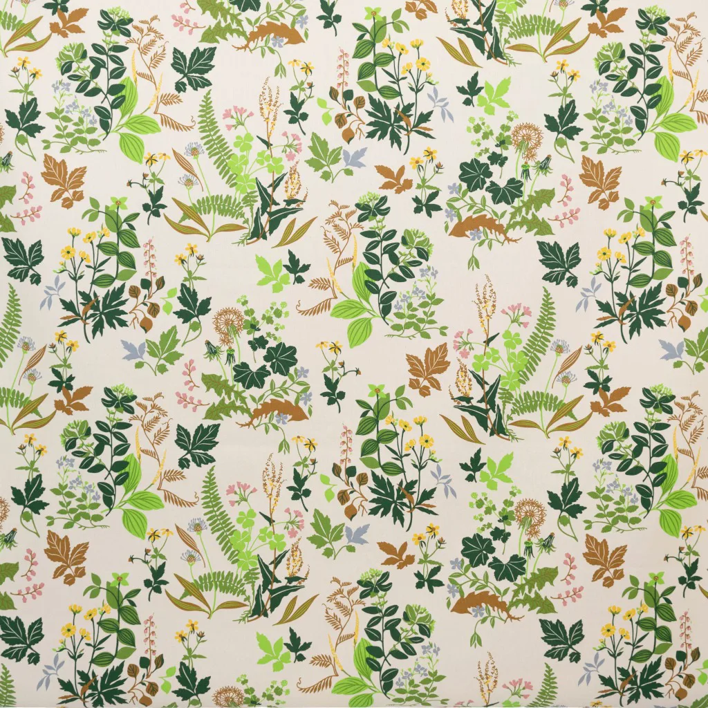 Ängsö tafelkleed 145x250 cm, Multi-beige Almedahls