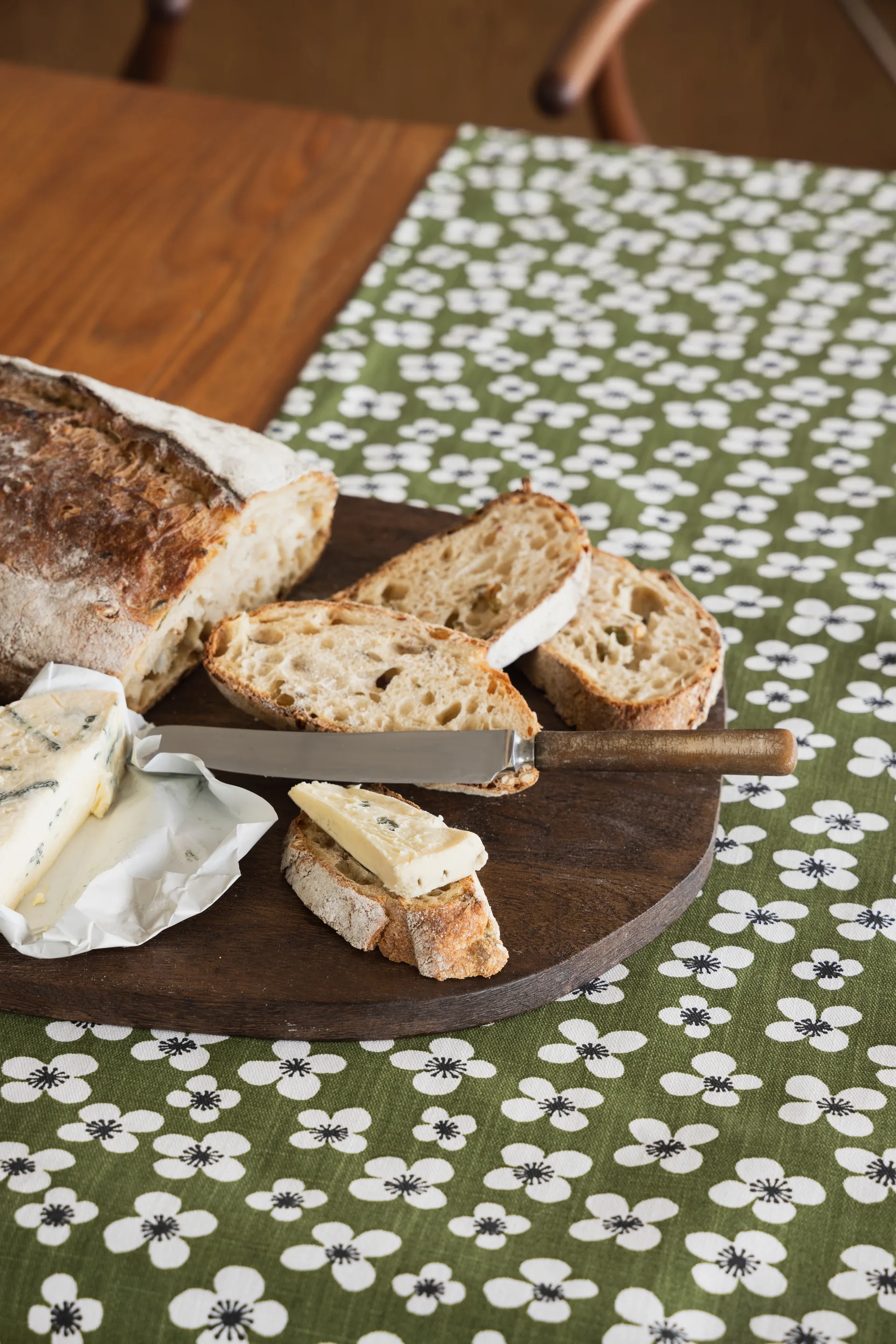 Belle Amie loper, Donkergroen, 45x150 cm Almedahls