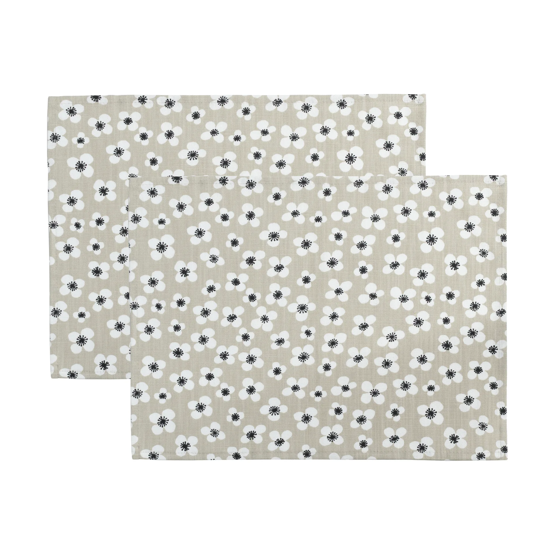 Belle Amie placemat 2-pack, Beige, 34x45 cm Almedahls