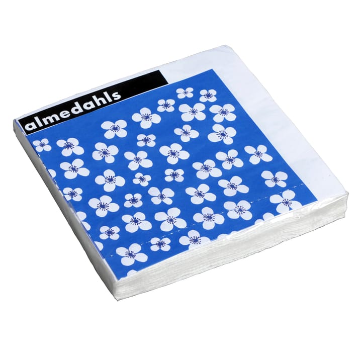 Belle Amie servetten 20-pack - blauw - Almedahls