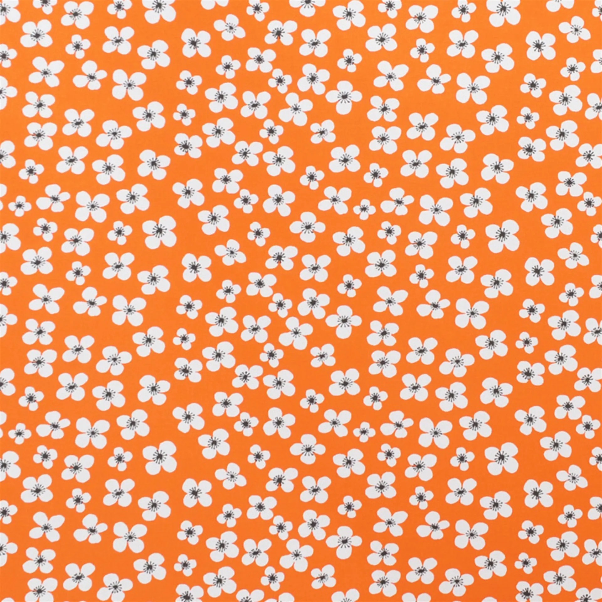 Belle Amie stof oranje, oranje/wit Almedahls