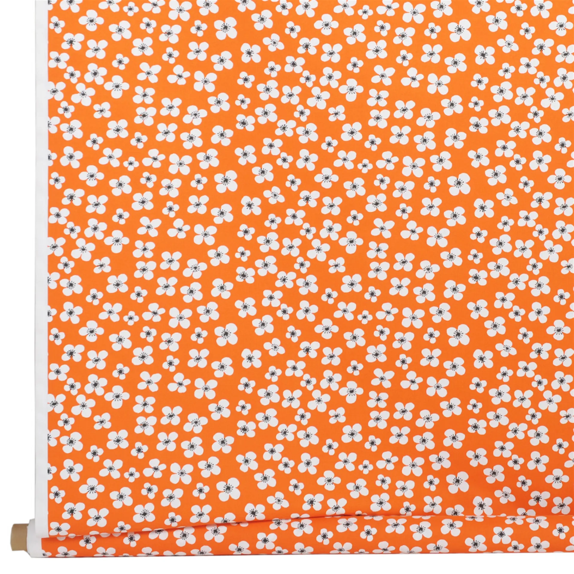 Belle Amie stof oranje, oranje/wit Almedahls