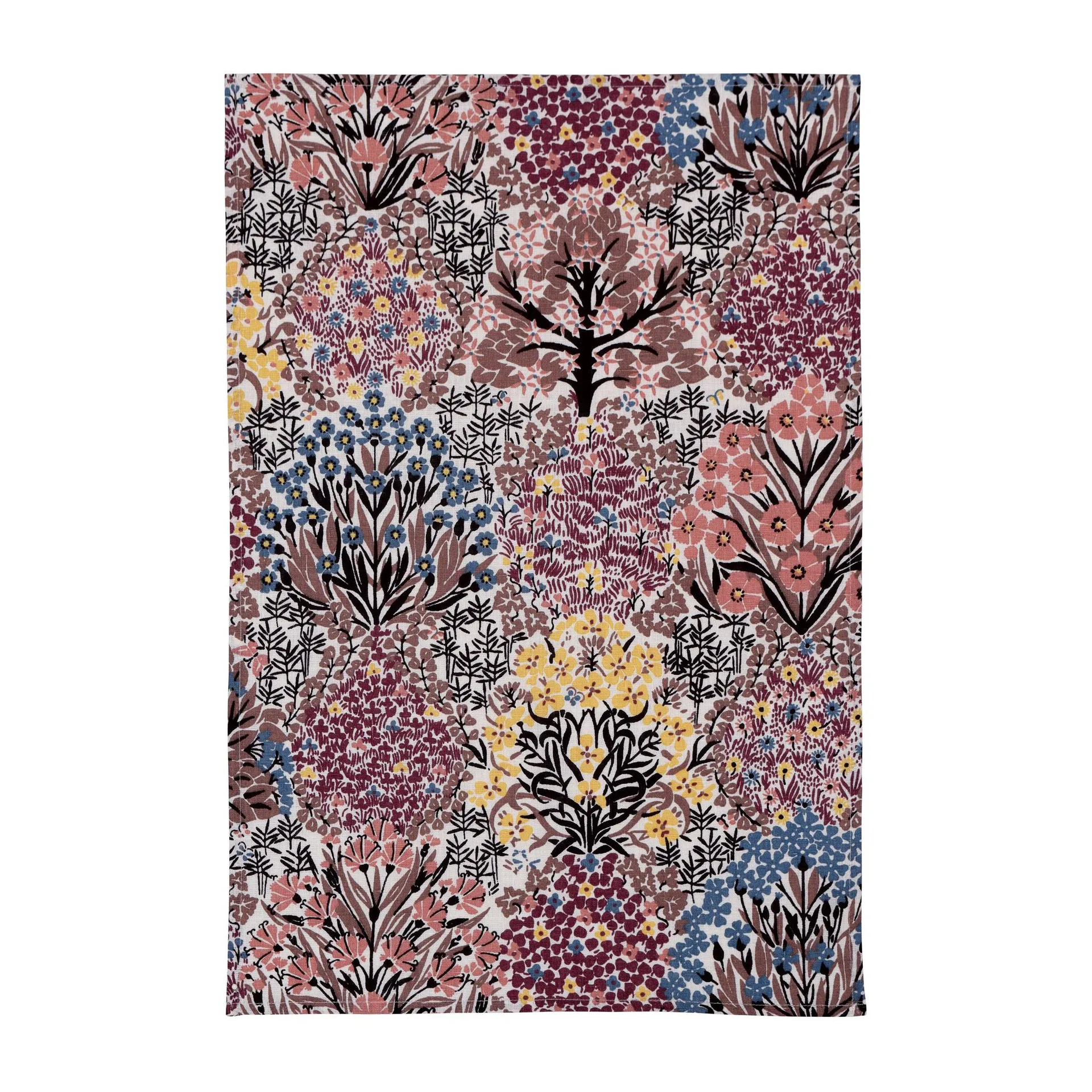 Botanic Garden keukenhanddoek 40x70 cm, Roze bruin Almedahls