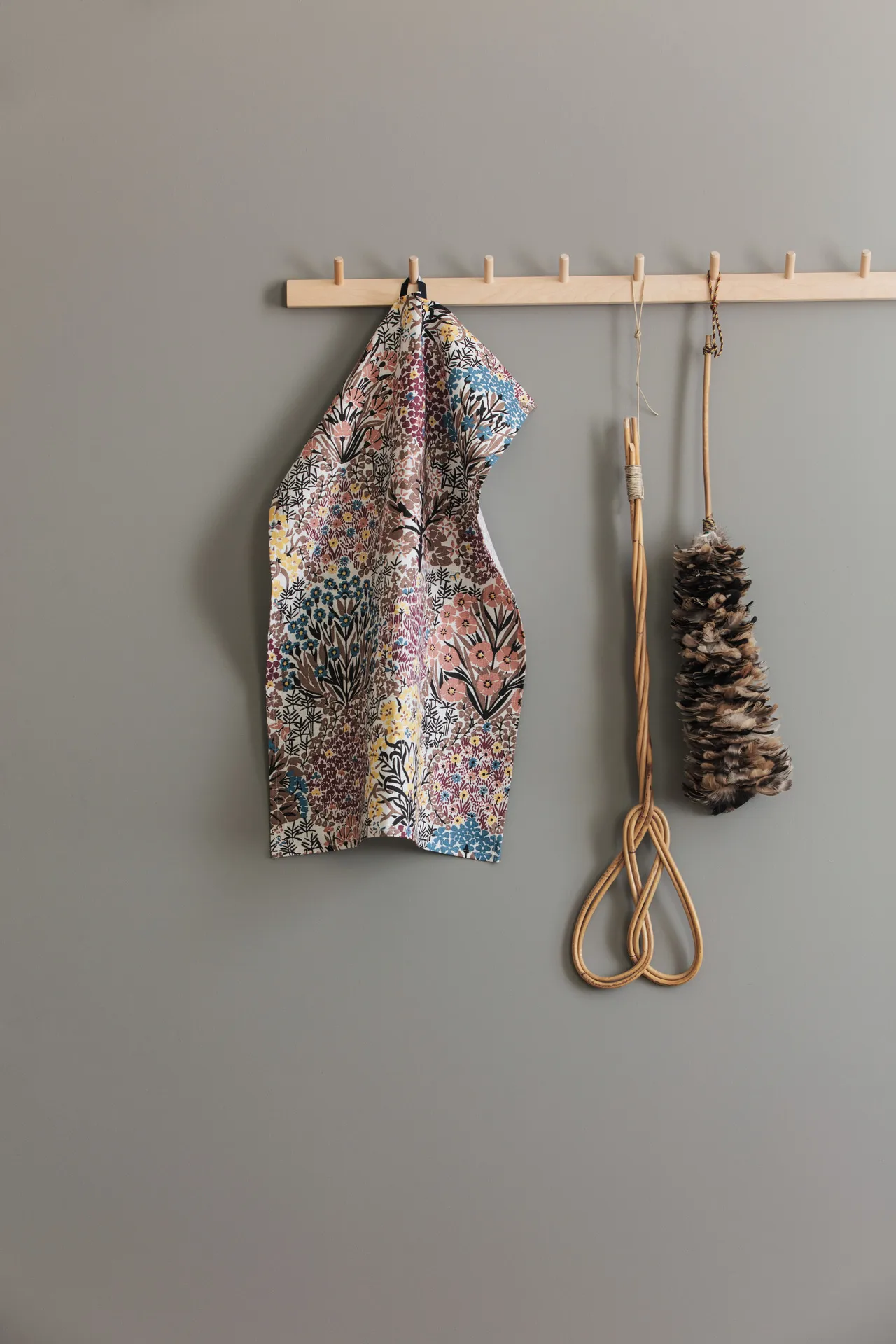 Botanic Garden keukenhanddoek 40x70 cm, Roze bruin Almedahls