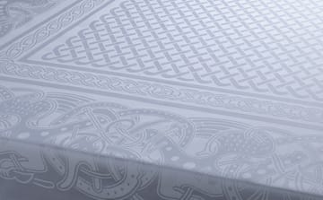 Draken tafelkleed 150x300 cm - Wit - Almedahls