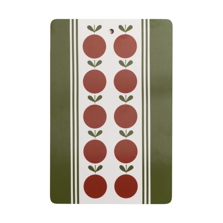 Fruit en cake serveerplank - Rood-groen, 20x30 cm - Almedahls
