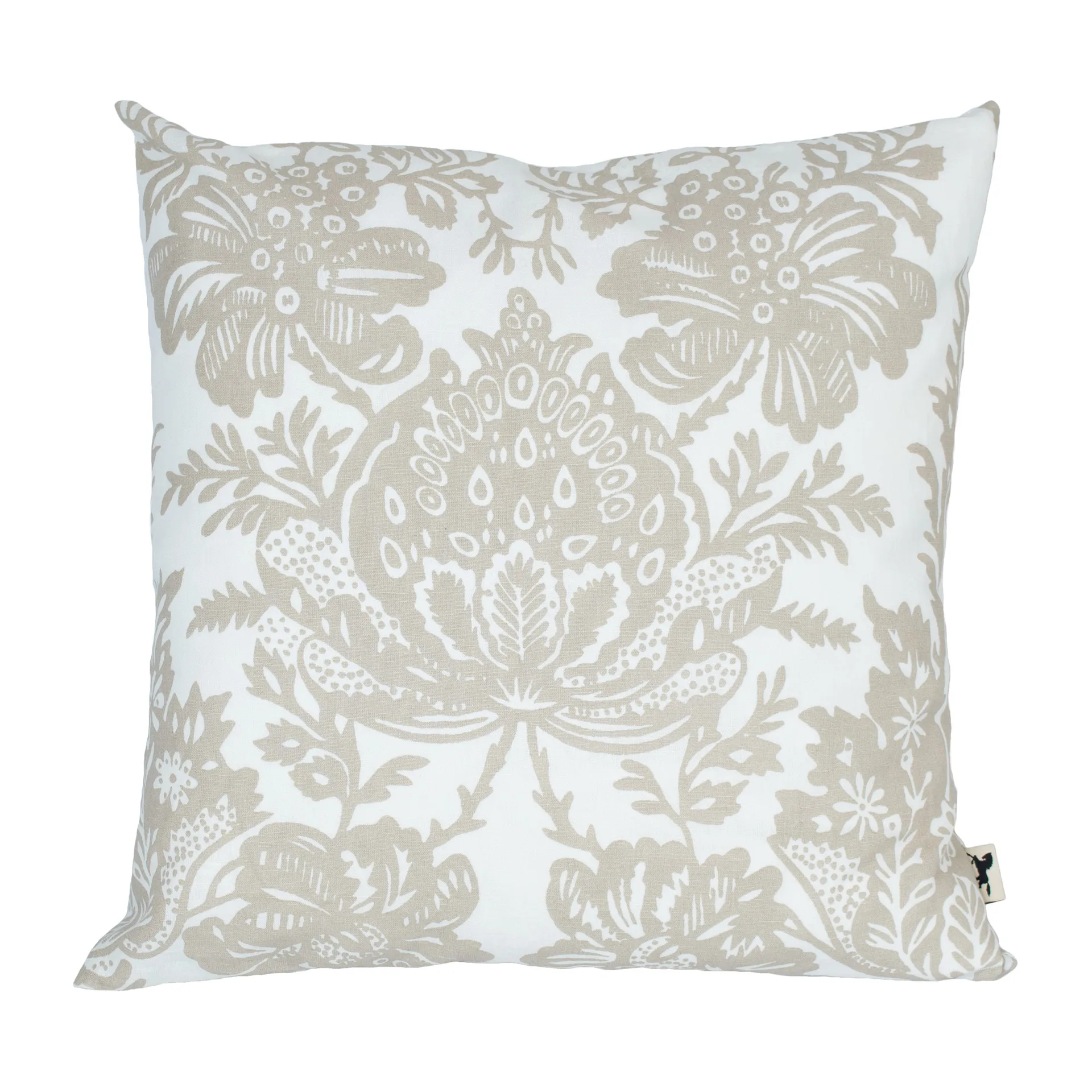 Granatäpple kussenhoes 50x50 cm, Beige Almedahls