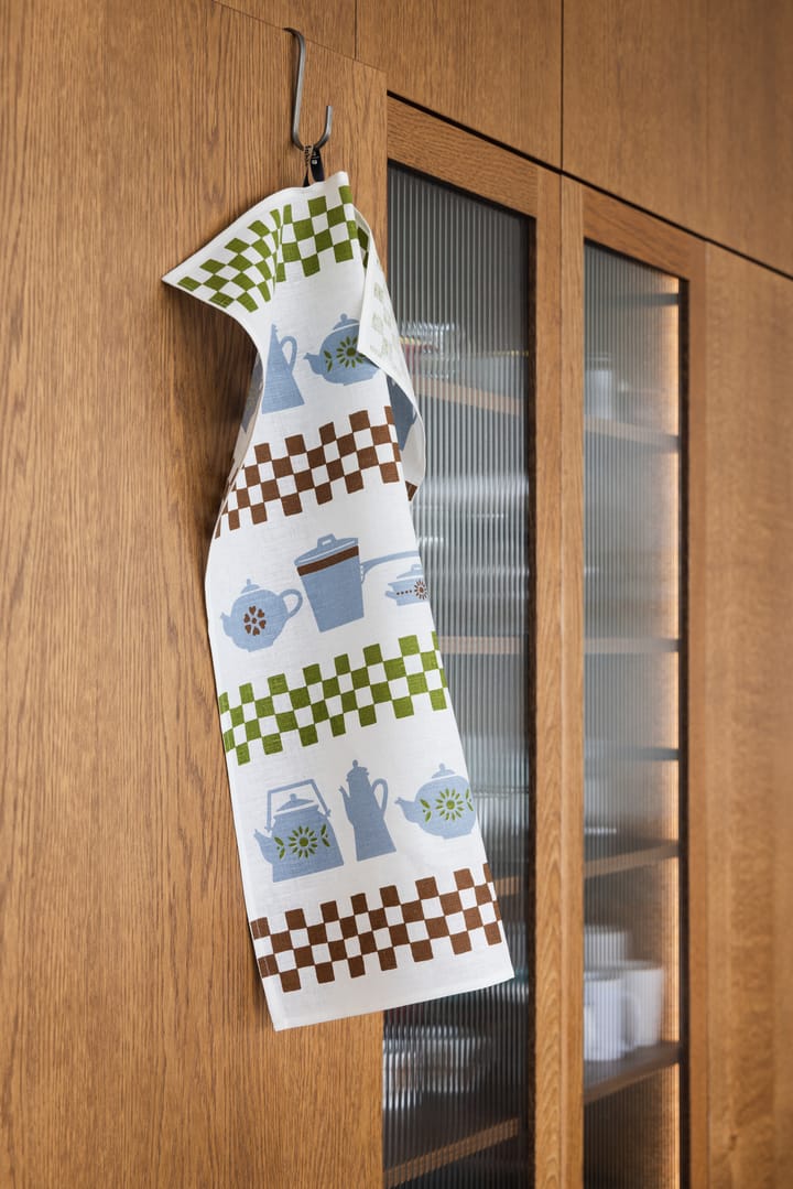 Grytskåpet theedoek 47x70 cm, Multi-blauw-groen Almedahls