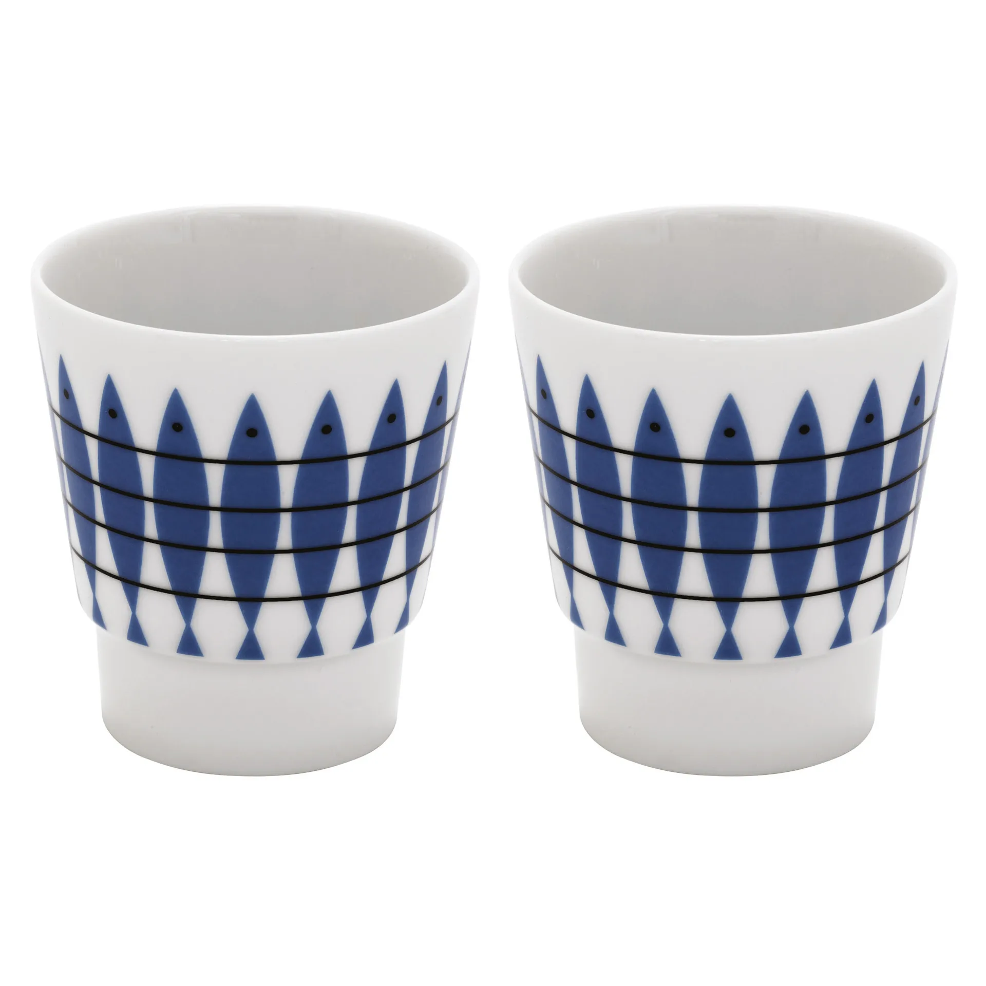 Haring beker 2- pack, Blauw Almedahls