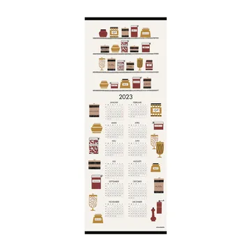 Jampotten kalender 2023 - 35x90 cm - Almedahls