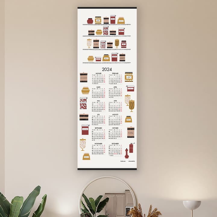 Jampotten kalender 2024, 35x90 cm Almedahls