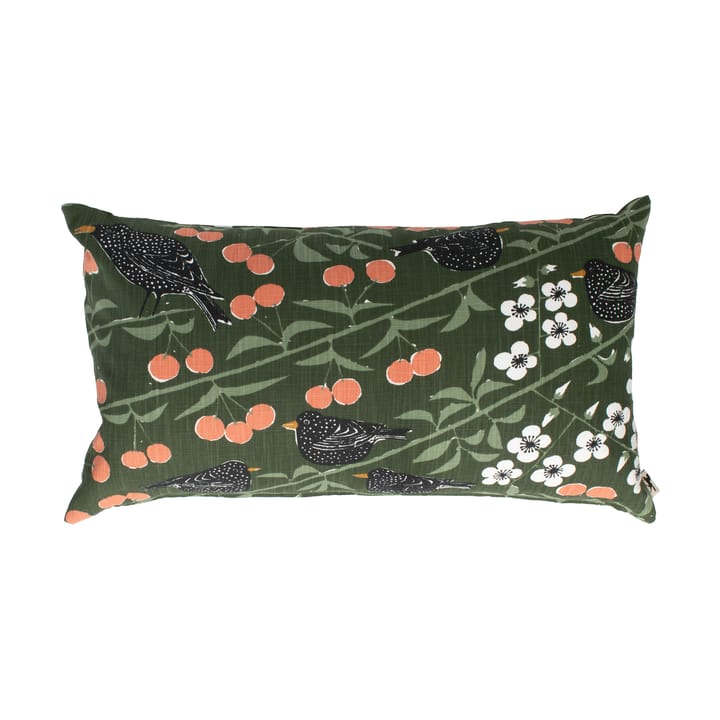 Kersenboomtuin kussenhoes - Donkergroen, 40x70cm - Almedahls
