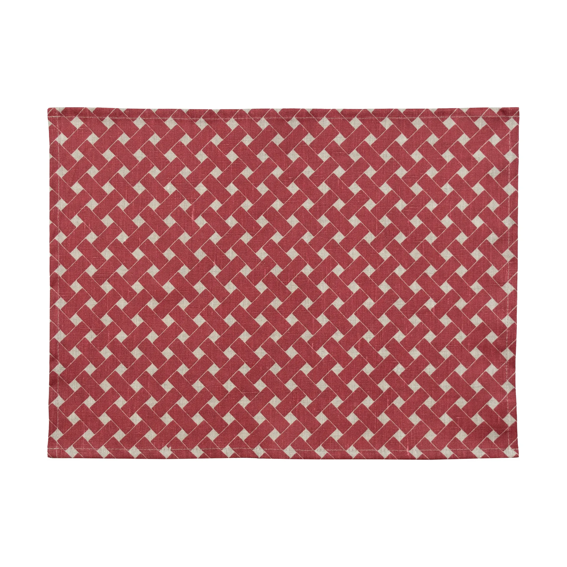 Korg placemat 34x45 cm 2-pack, Rood Almedahls