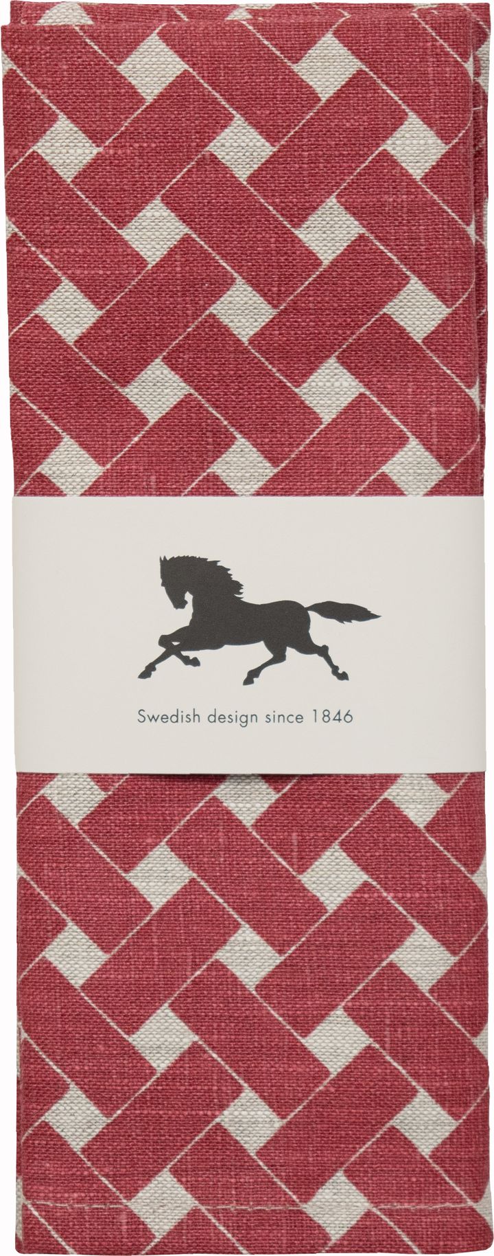 Korg placemat 34x45 cm 2-pack
, Rood Almedahls