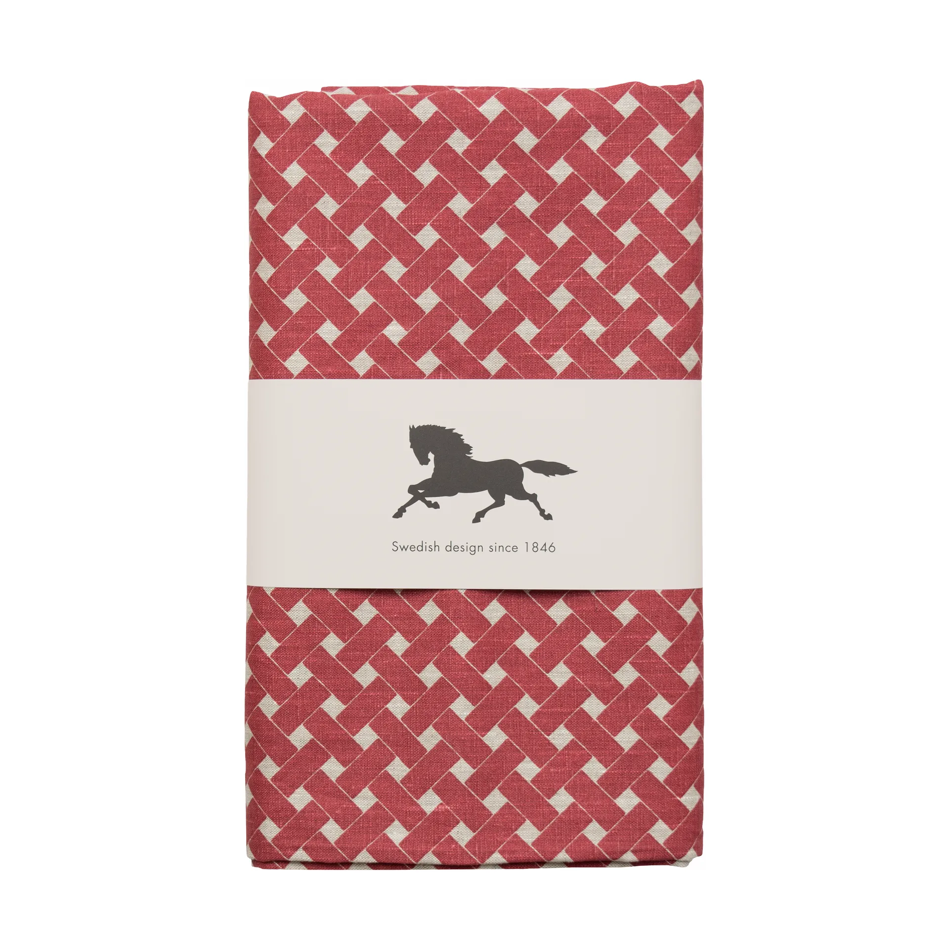 Korg tafelkleed 145x250 cm, Rood Almedahls