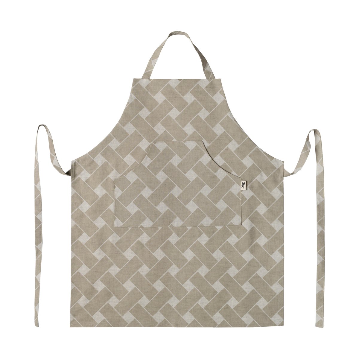 Almedahls Korg XL schort Natuur-taupe | Scandinavisch Interieur | Keukenschorten | Beige