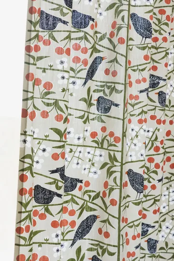 Körsbärsträdgården stof - Beige - Almedahls