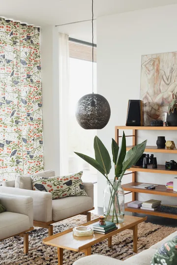 Körsbärsträdgården stof - Beige - Almedahls