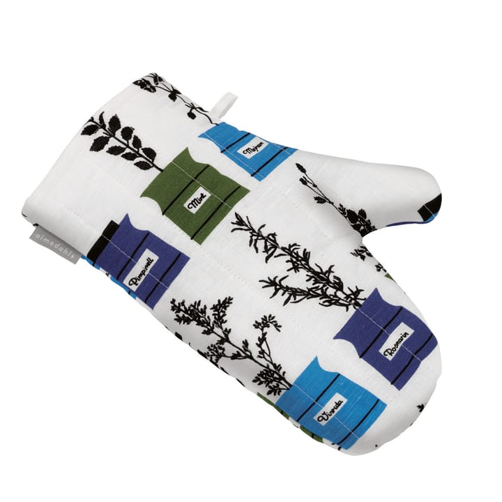 Persons Kryddskåp ovenwant, wit/blauw/groen Almedahls