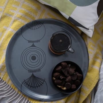 Picknick Elements dienblad ui Ø38 - Donkergrijs - Almedahls