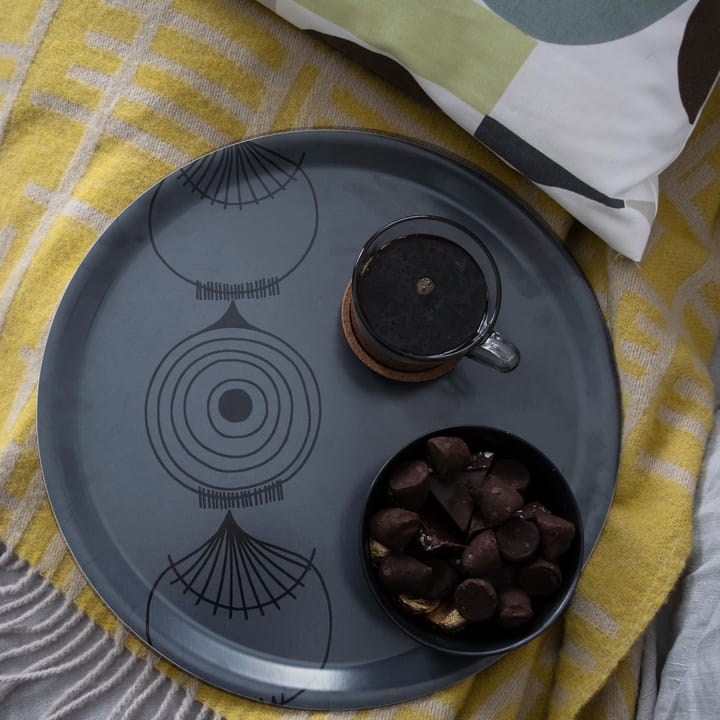 Picknick Elements dienblad ui Ø38, Donkergrijs Almedahls