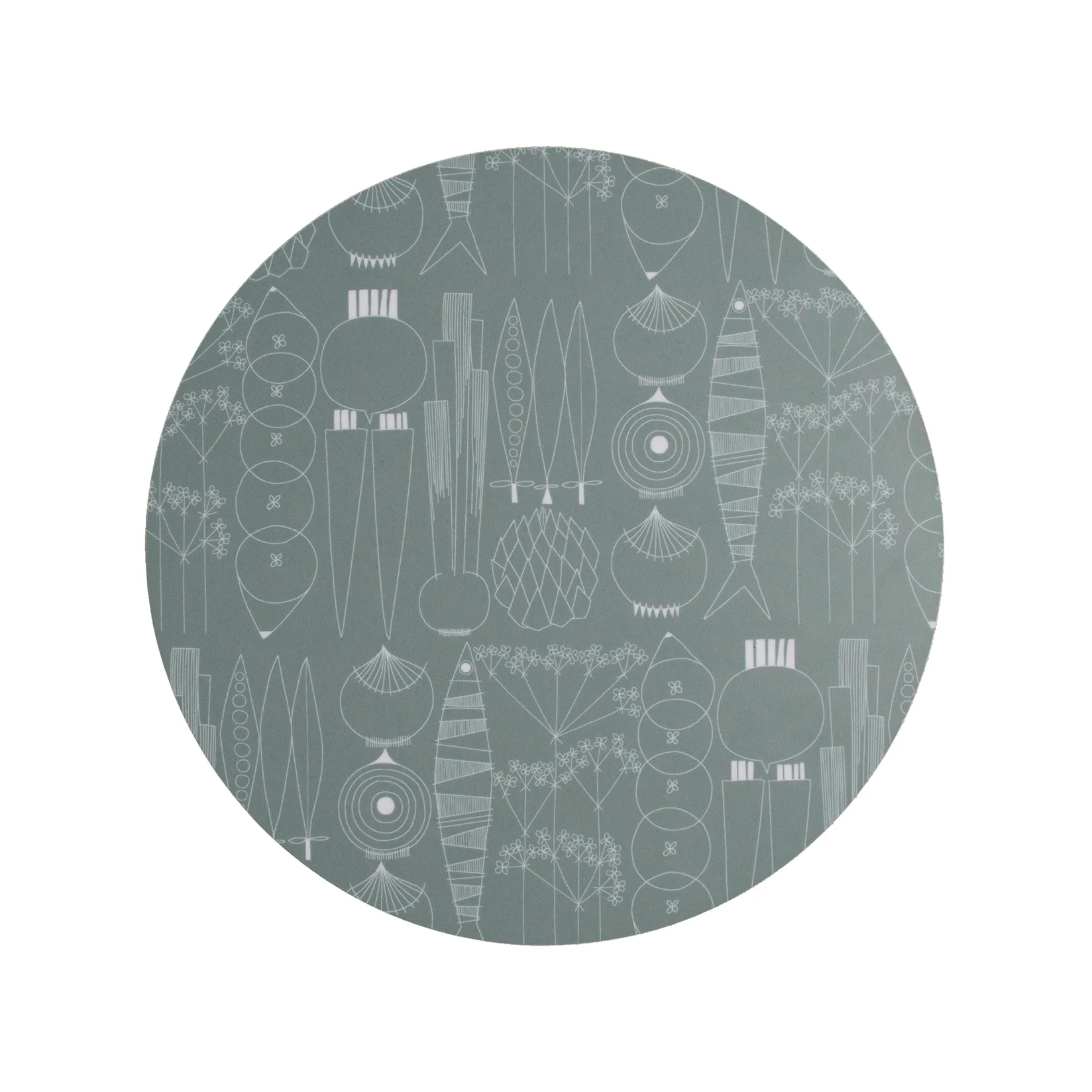 Picknick pannenonderzetter Ø21 cm, Groengrijs Almedahls