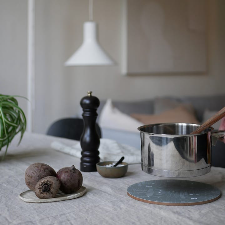 Picknick pannenonderzetter Ø21 cm, Groengrijs Almedahls