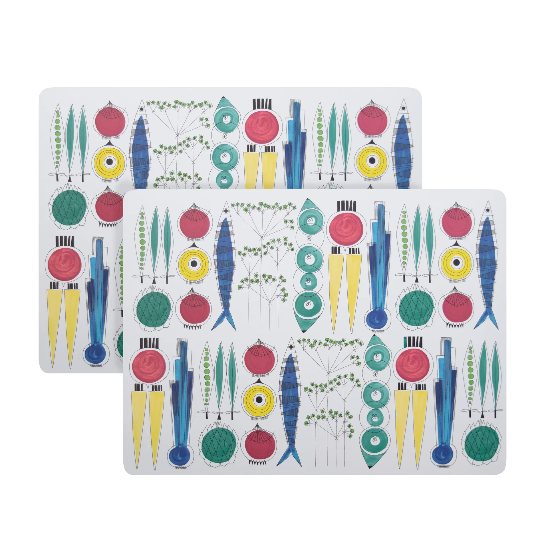 Picknick placemat kurk 2-pack, 30x40 cm Almedahls