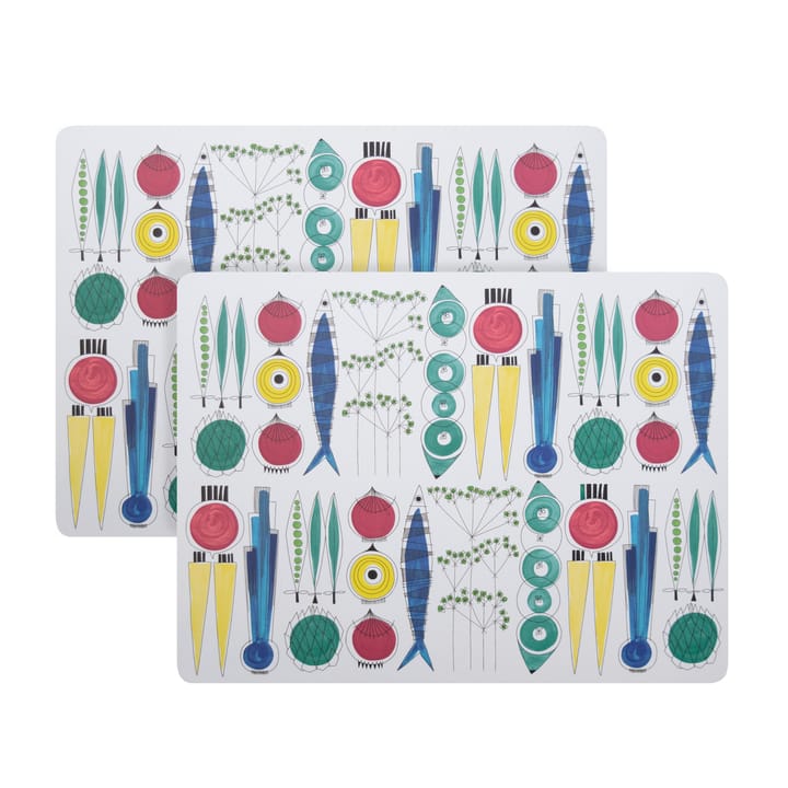 Picknick placemat kurk 2-pack - 30x40 cm - Almedahls