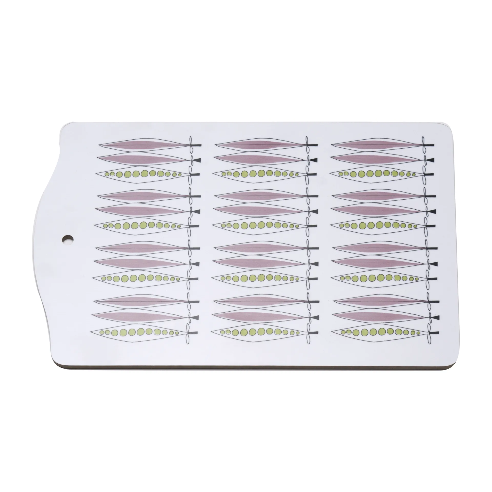 Picknick serveerplank 20x30 cm, Blauwroze-multi Almedahls