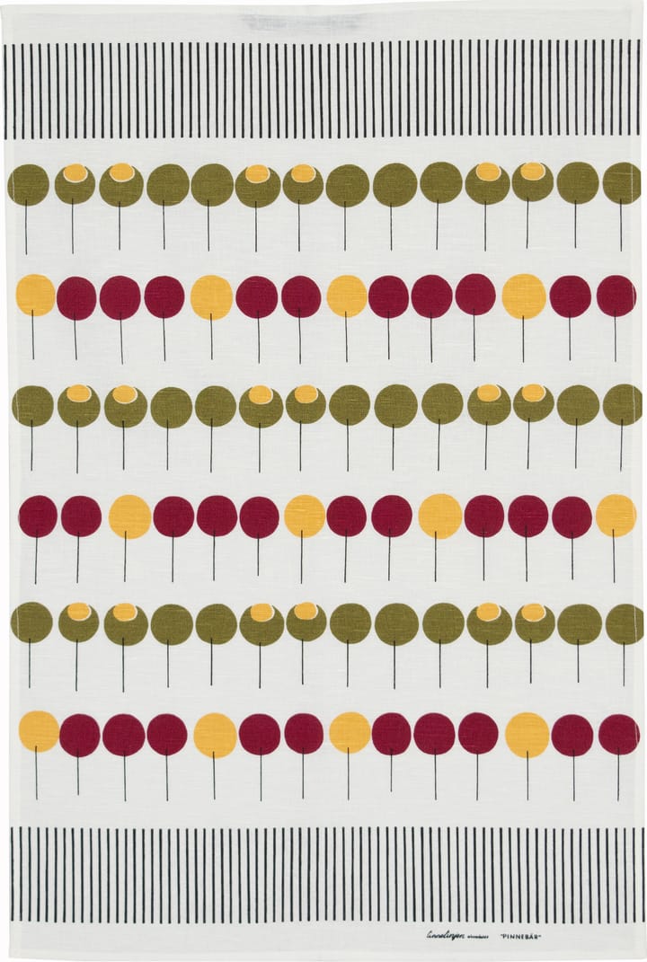 Pinnebär theedoek 47x70 cm, Multi Almedahls