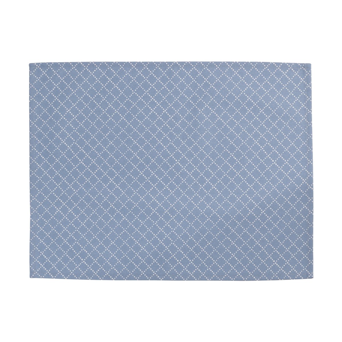 Almedahls Prickruta placemat 34x45 cm 2-pack Blauw | Scandinavisch Interieur | Placemats | Blauw