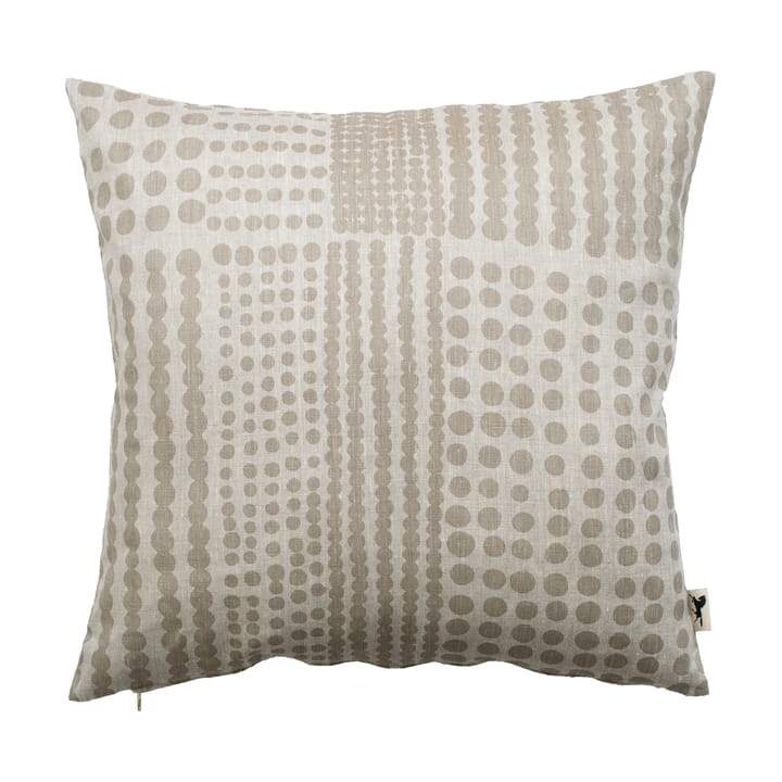 Pricktyg kussenhoes 47x47 cm - Natuur-taupe - Almedahls