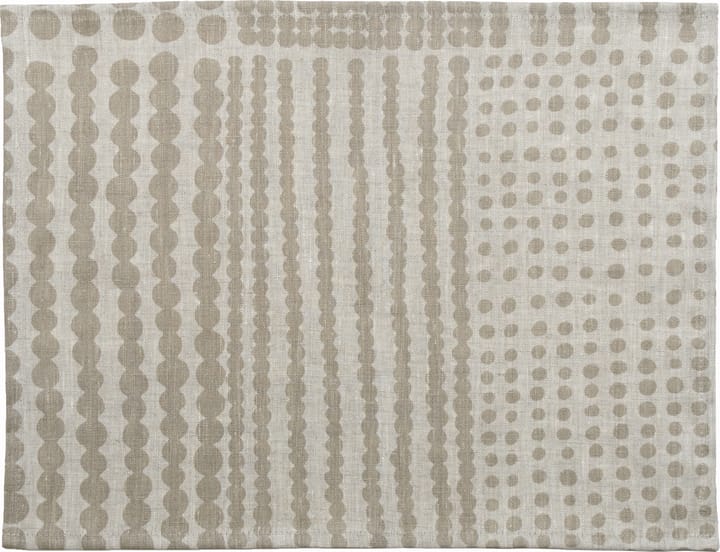 Pricktyg placemat 34x45 cm, Natuur-taupe Almedahls
