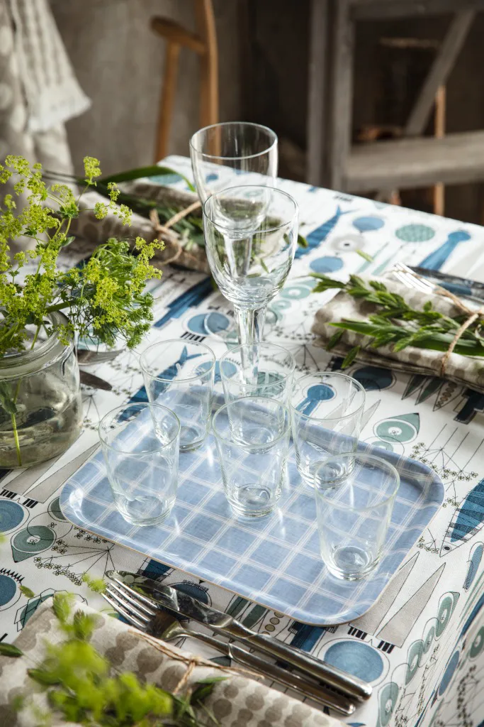 Pricktyg servet 45x45 cm 2-pack, Natuur-Taupe Almedahls