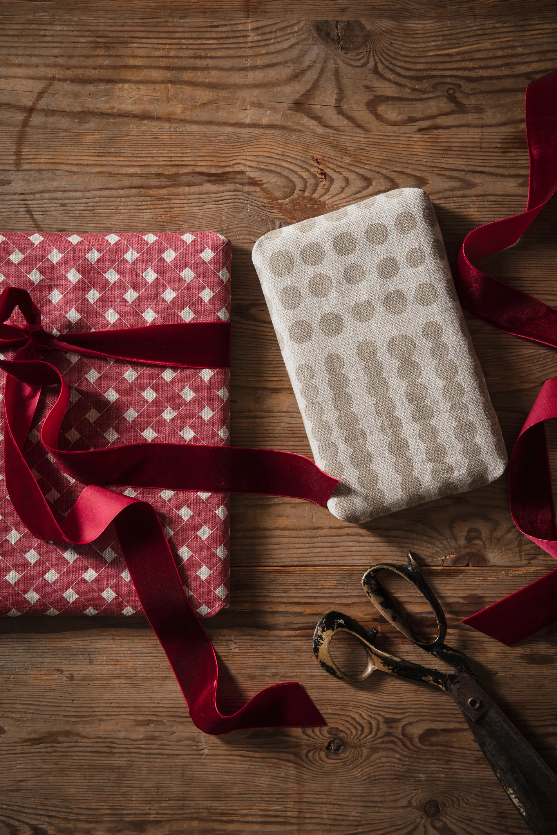 Pricktyg stof, Natuur-taupe Almedahls