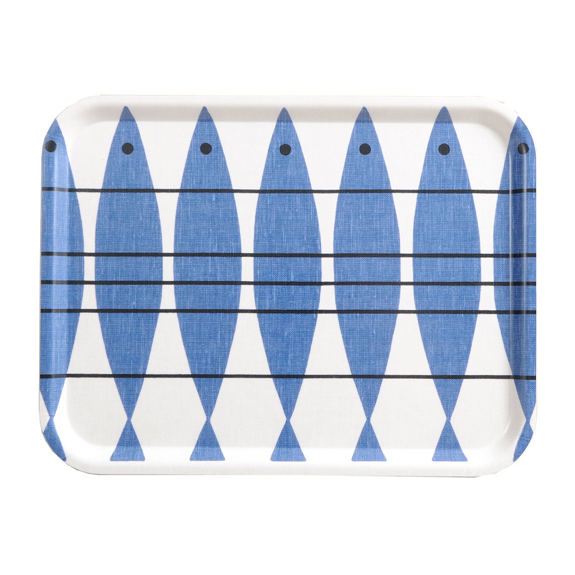 Almedahls Sill dienblad groot | Scandinavisch Interieur | Dienbladen | Blauw