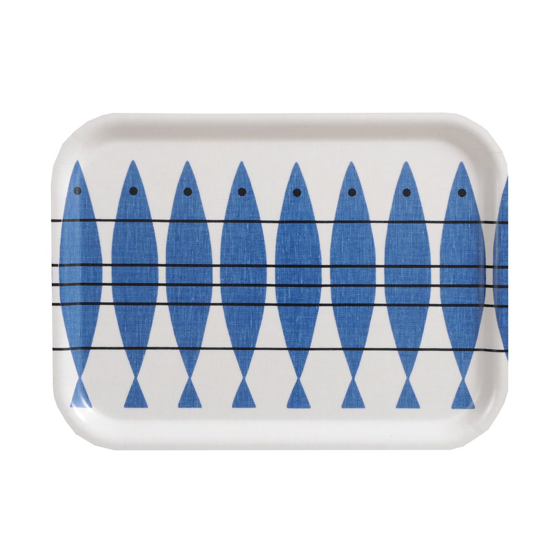 Almedahls Sill dienblad klein | Scandinavisch Interieur | Dienbladen | Blauw