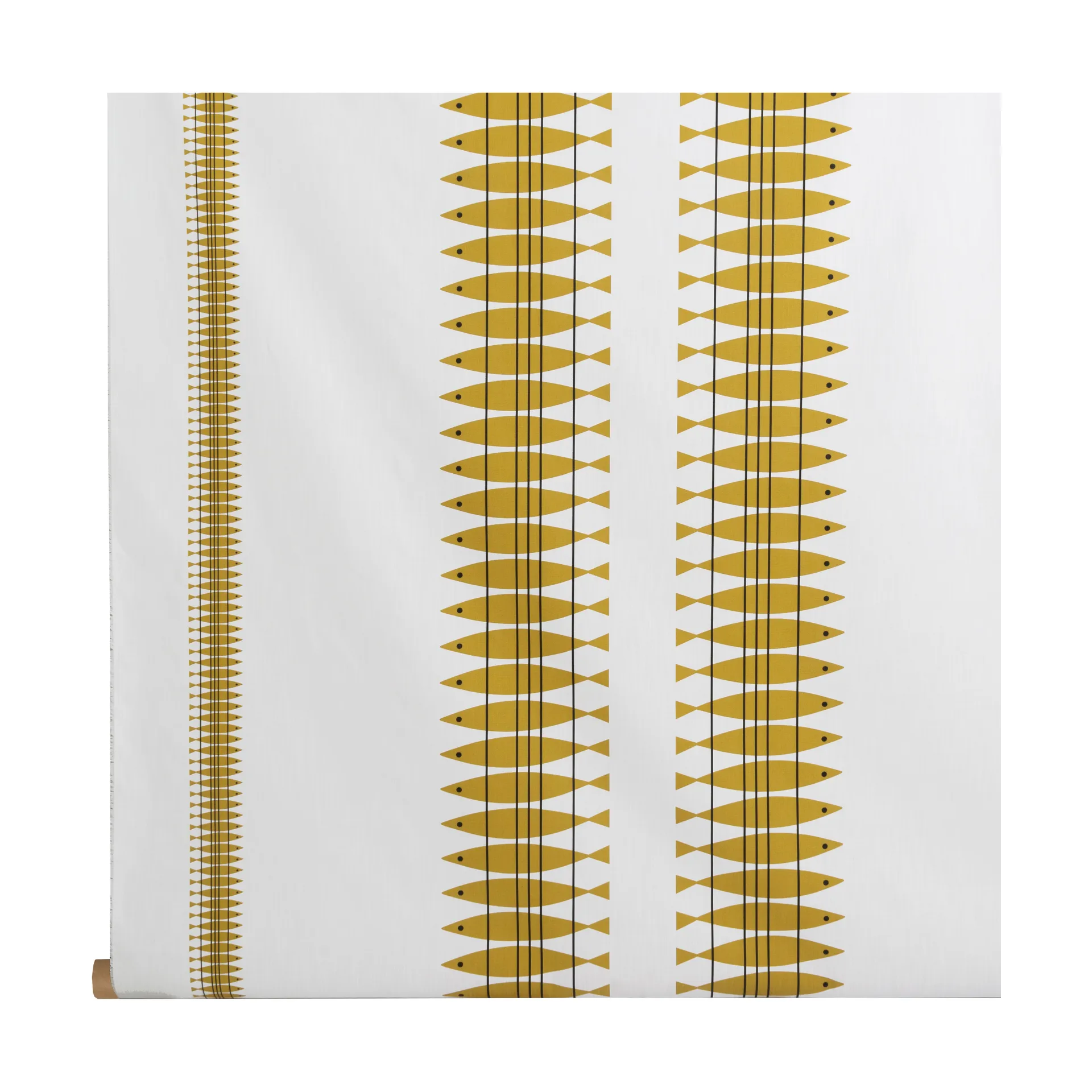 Sill gewaxte stof per meter, Oker Almedahls