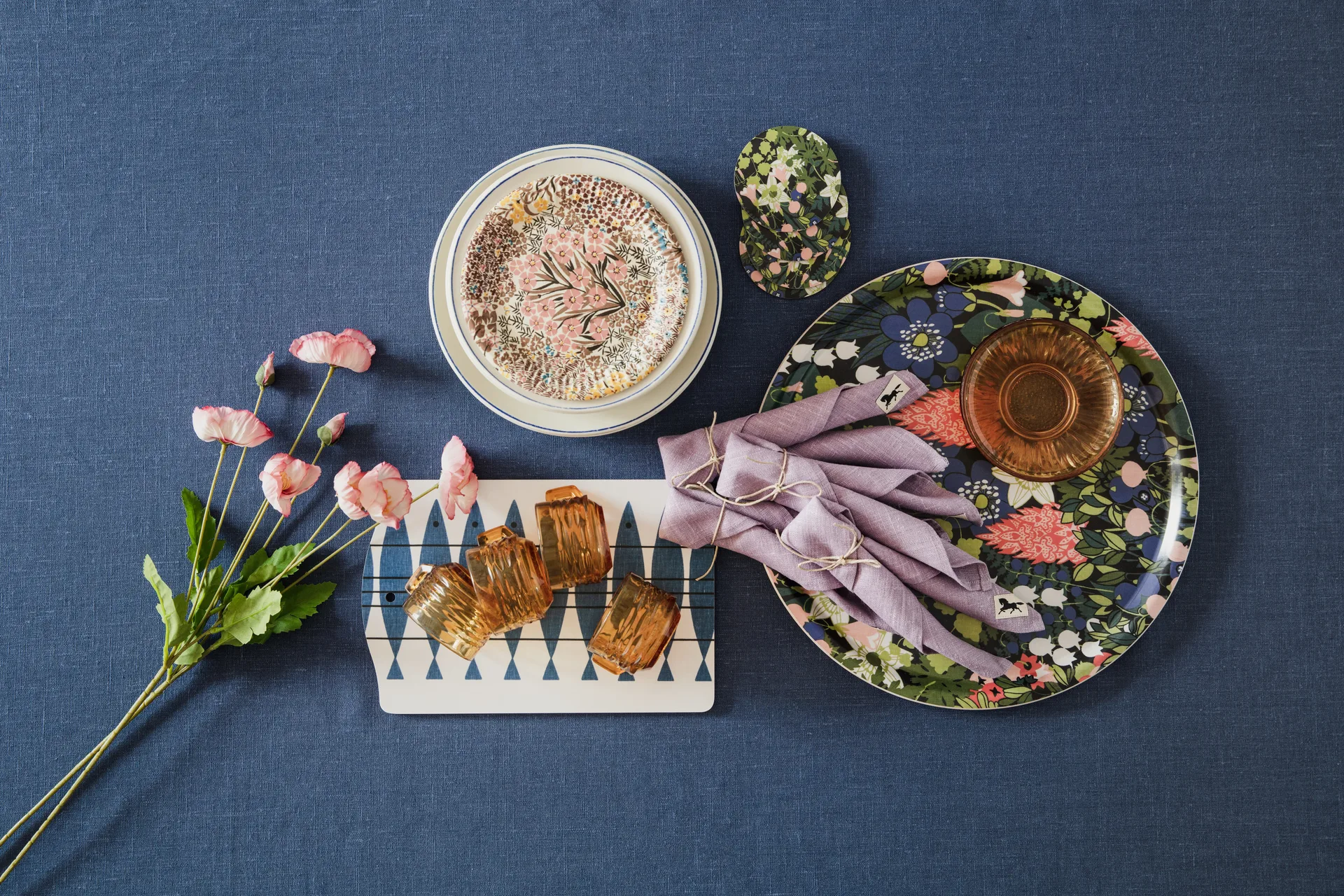 Skogen dienblad Ø38 cm, Ø38 Almedahls