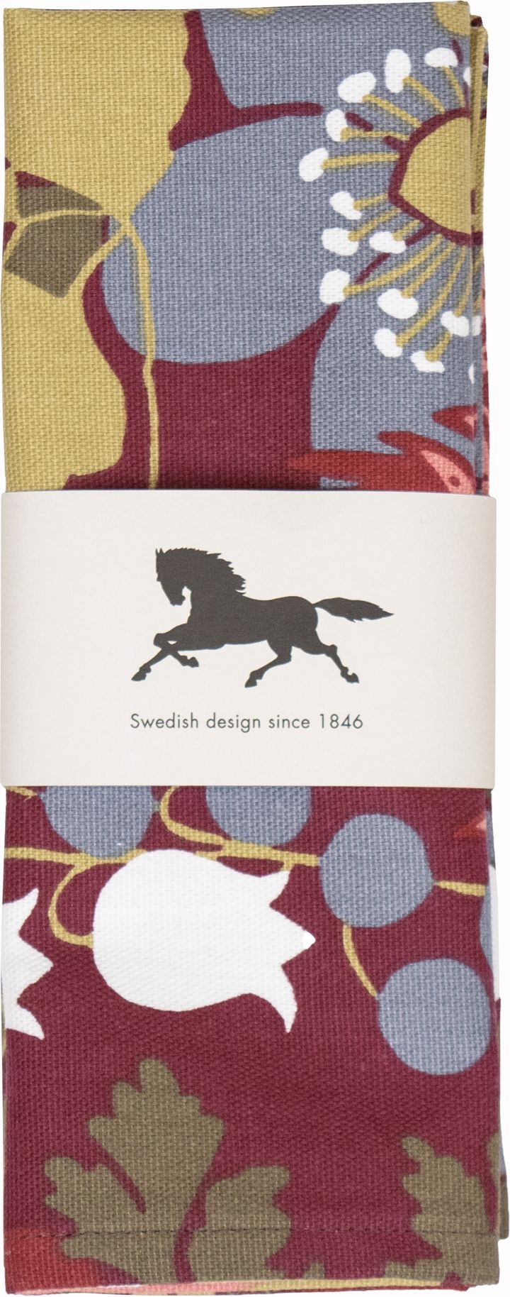 Skogen placemat 34x45 cm 2-pack, Wijnrood Almedahls