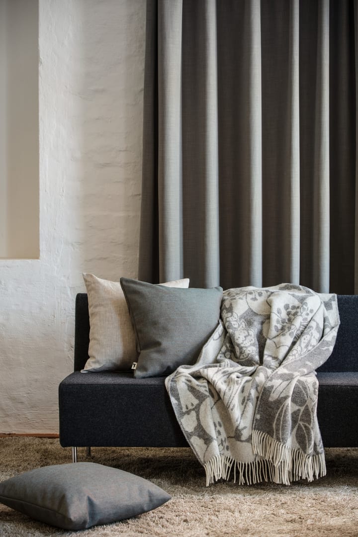 Skogen plaid 130x170 cm, Grijs-off white Almedahls