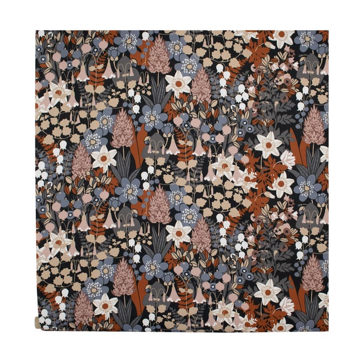 Skogen stof - Blauw-bruin - Almedahls