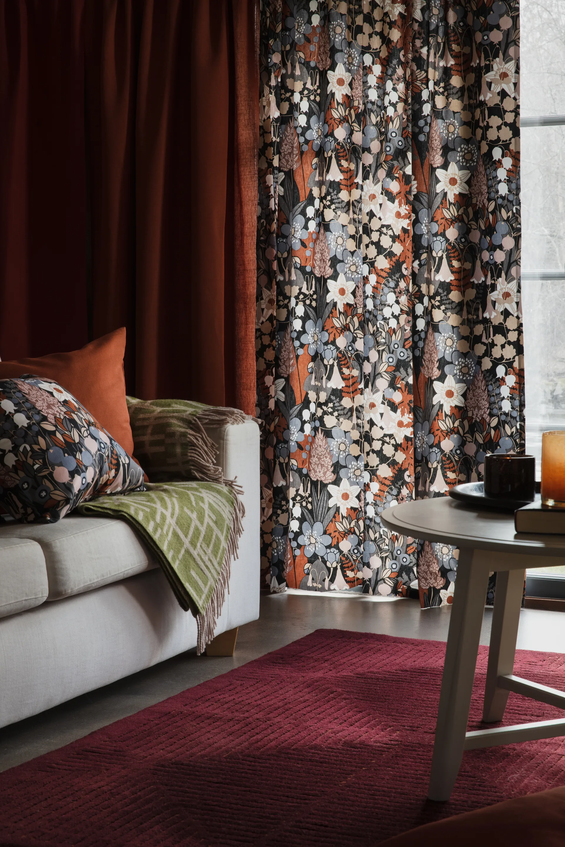 Skogen stof, Blauw-bruin Almedahls