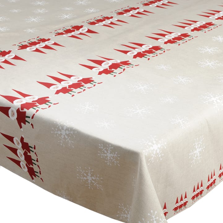 Tomtenisse tafelkleed 147x250 cm - Beige - Almedahls