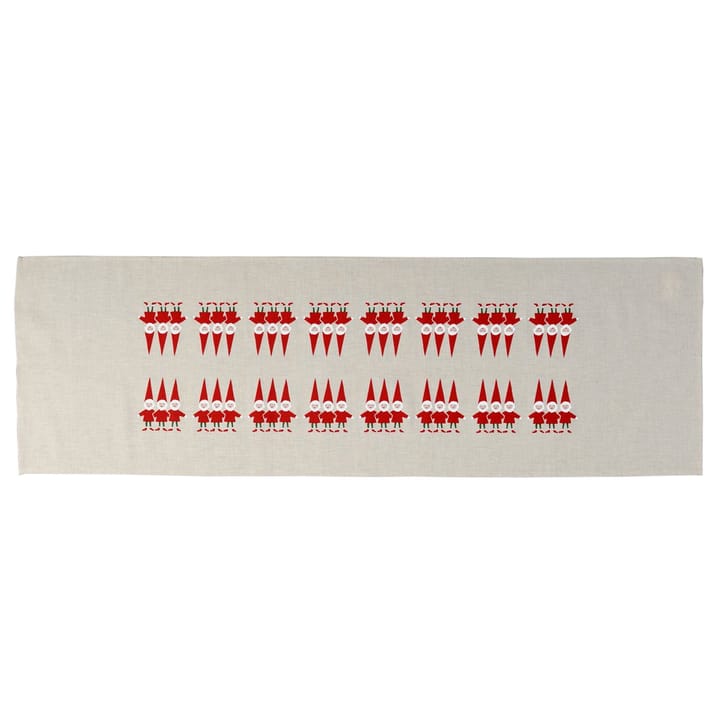 Tomtenisse tafelloper - rood - Almedahls