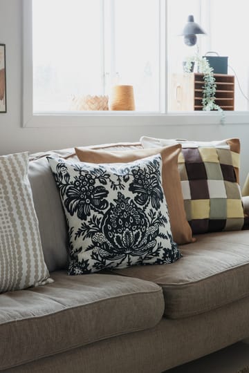 Twist kussenhoes 50x50 cm - Natuur-haver - Almedahls